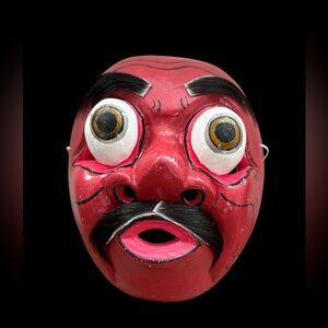 Balinese hand carved character mask.